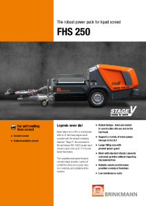 FHS 250 Brochure EN