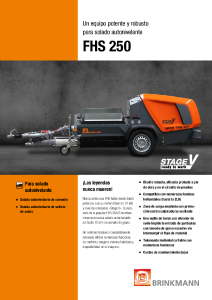 FHS 250 Catálogo ES